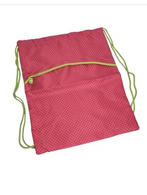 Thirty One Pink Dot Cinch Sac NEW